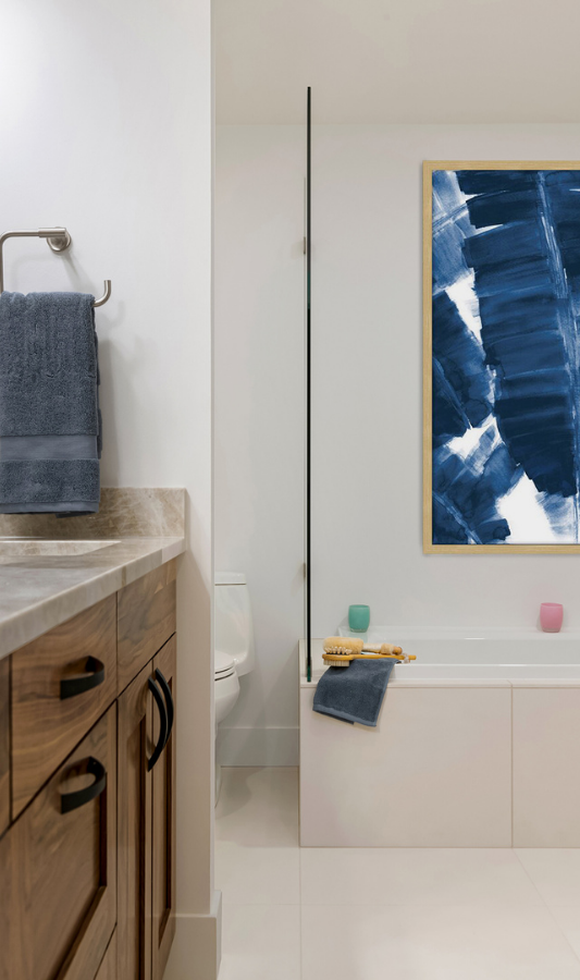 Luxury Master Bathroom with Custom Tile