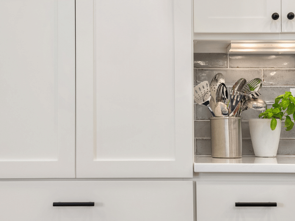 Modern White Cabinets