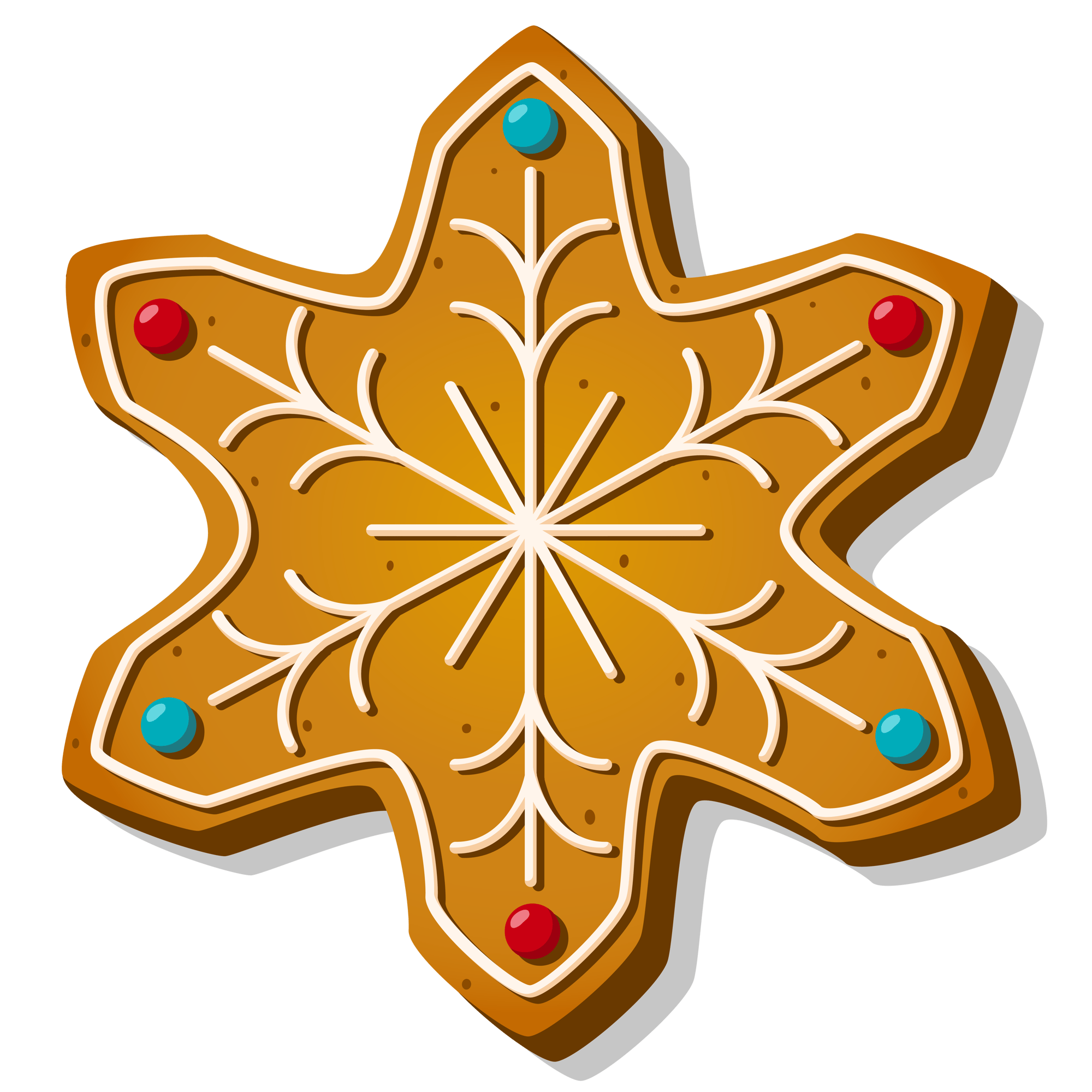 Snowflake Gingerbread