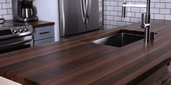 wood countertop