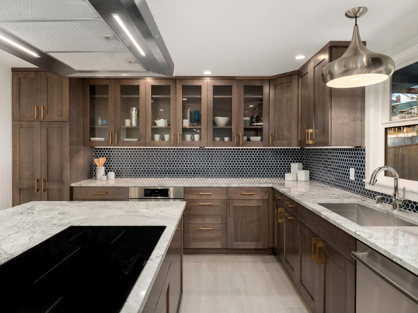 Seattle Kitchen Remodel with Custom Backsplash