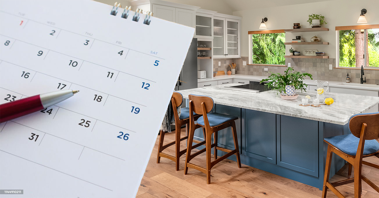 How long will my kitchen remodel take? Estimate an accurate timeline